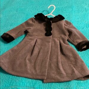 good lad Gray Coat with Black Accents
